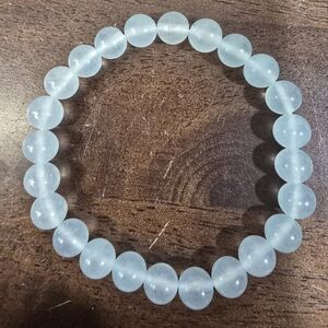 Aquamarine Crystal Bracelet